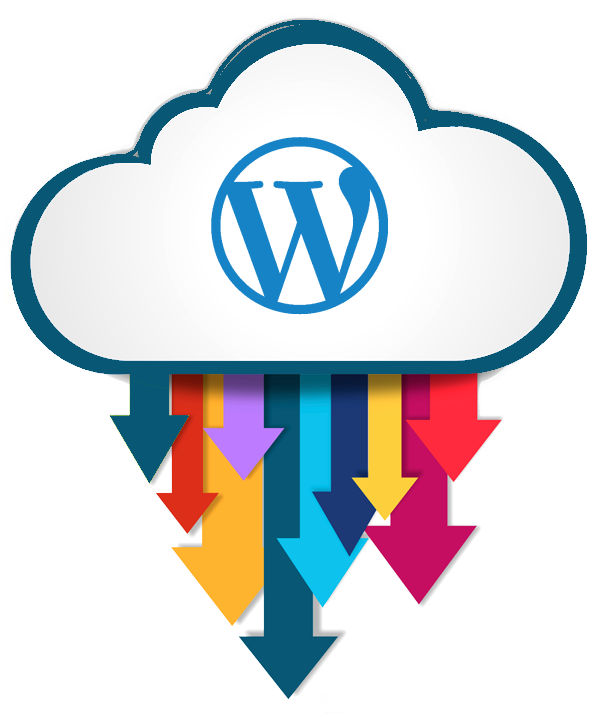 arrange the steps to create a WordPress website in the correct order