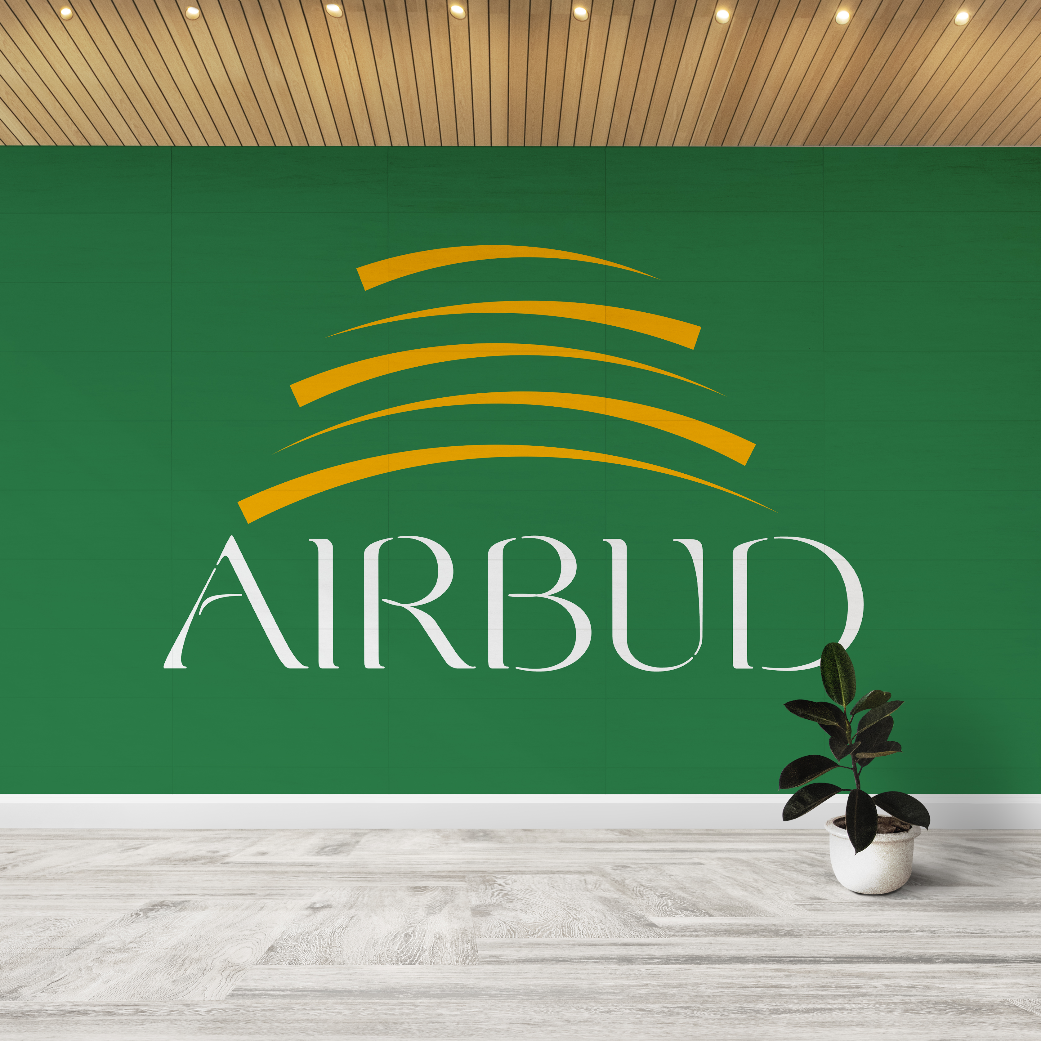 Airbud Logo Designed by our Agency designer