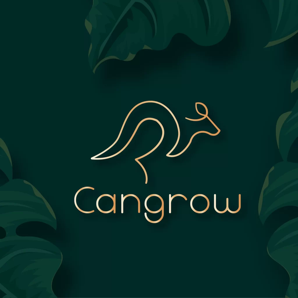 Cangrow Logo Designed by our Agency designer