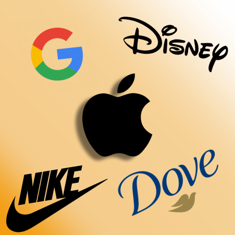 Famous brands logos