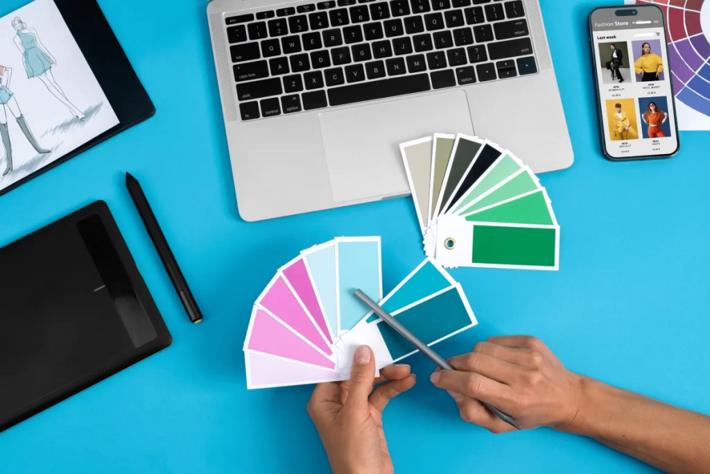 image stressing importance of color in branding